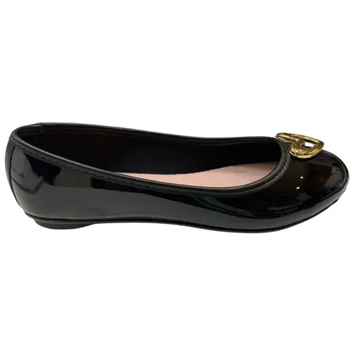 Sapatilha Molekinha Verniz Premium Preto Menina
