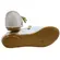 Sapatilha Molekinha Verniz/Brilho Branco/Dourado Menina