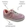 Tênis Molekinha Nylon Alfazema/Rosa Charm Menina