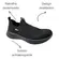 Tênis Actvitta Slip On Gaspea/Cacharel Preto Feminino