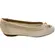 Sapatilha Modare Tela Fiorucci Nature/Branco Off Feminina
