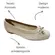Sapatilha Modare Tela Fiorucci Nature/Branco Off Feminina