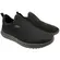 Tênis Actvitta Slip On Tecido Suica Preto/Preto Masculino