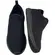 Tênis Actvitta Slip On Tecido Suica Preto/Preto Masculino