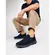 Tênis Actvitta Slip On Tecido Suica Preto/Preto Masculino
