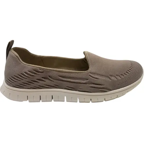 Tênis Actvitta Slip On Centrum/Cacharel Camel Feminino