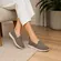 Tênis Actvitta Slip On Centrum/Cacharel Camel Feminino