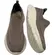 Tênis Actvitta Slip On Gaspea Loc Persa Camel Feminino