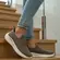 Tênis Actvitta Slip On Gaspea Loc Persa Camel Feminino