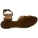 Rasteira Vizzano Flat Napa Calf Mocca Feminina