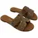 Rasteira Vizzano Bege/Golden Shadow/Camel Feminina